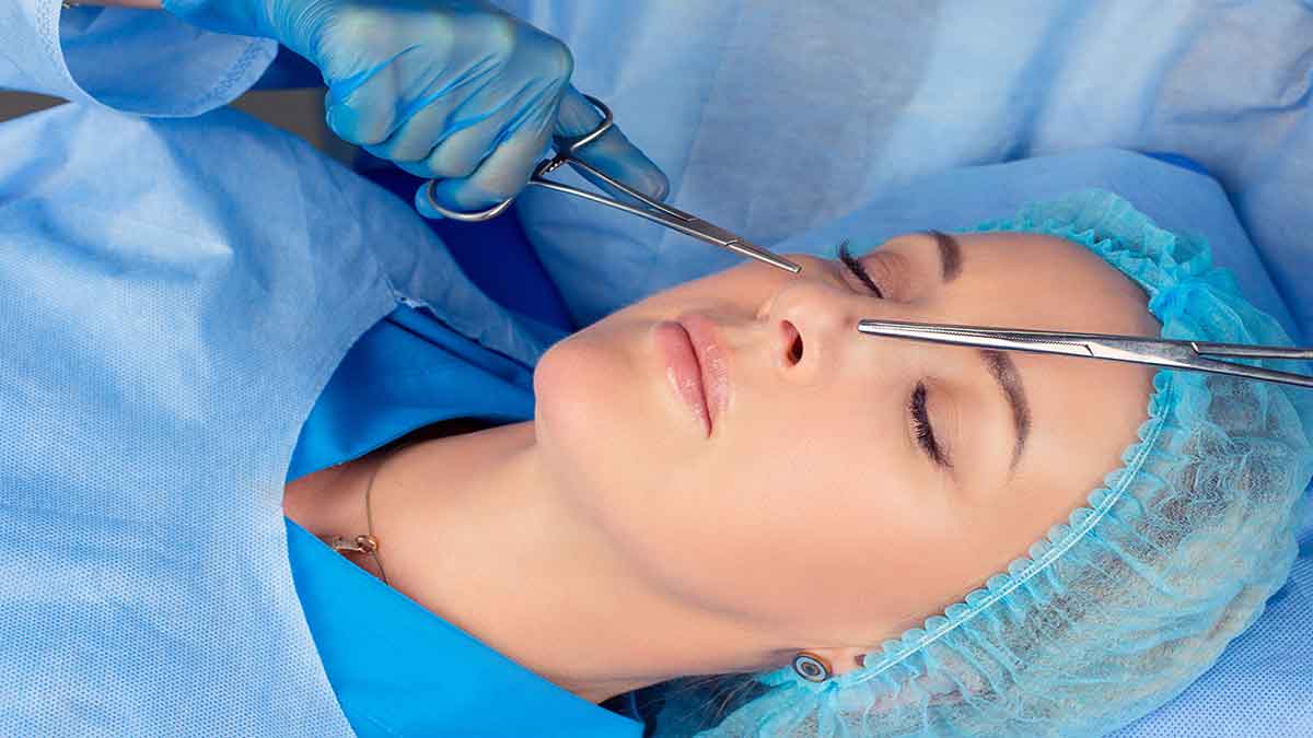 عوارض جراحی بینی جراحی بینی طبیعی