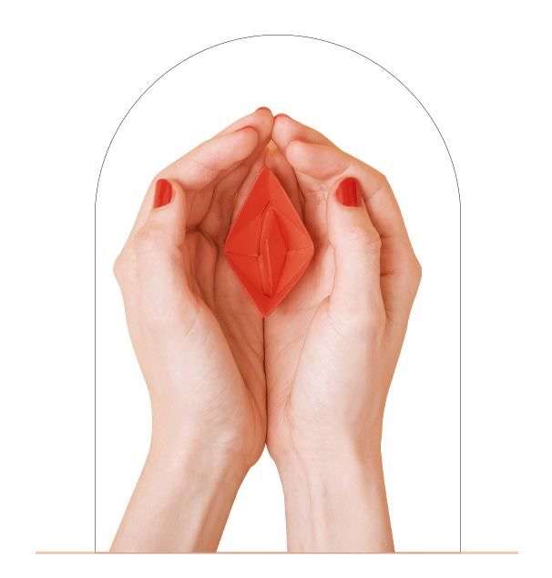 واژن شبیه سازی شده با قایق کاغذی