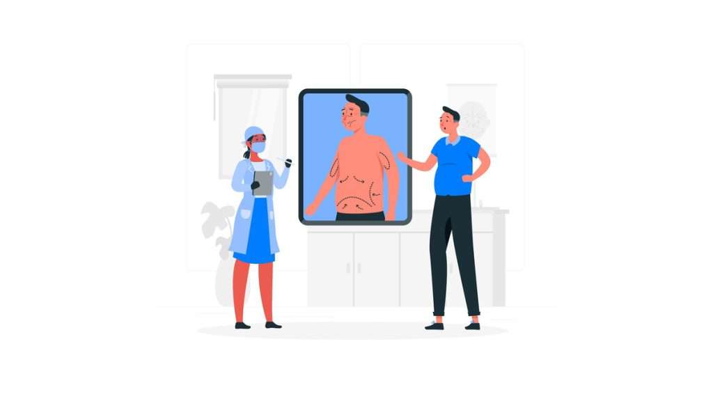 ایجاد اسکار کبودی و تورم