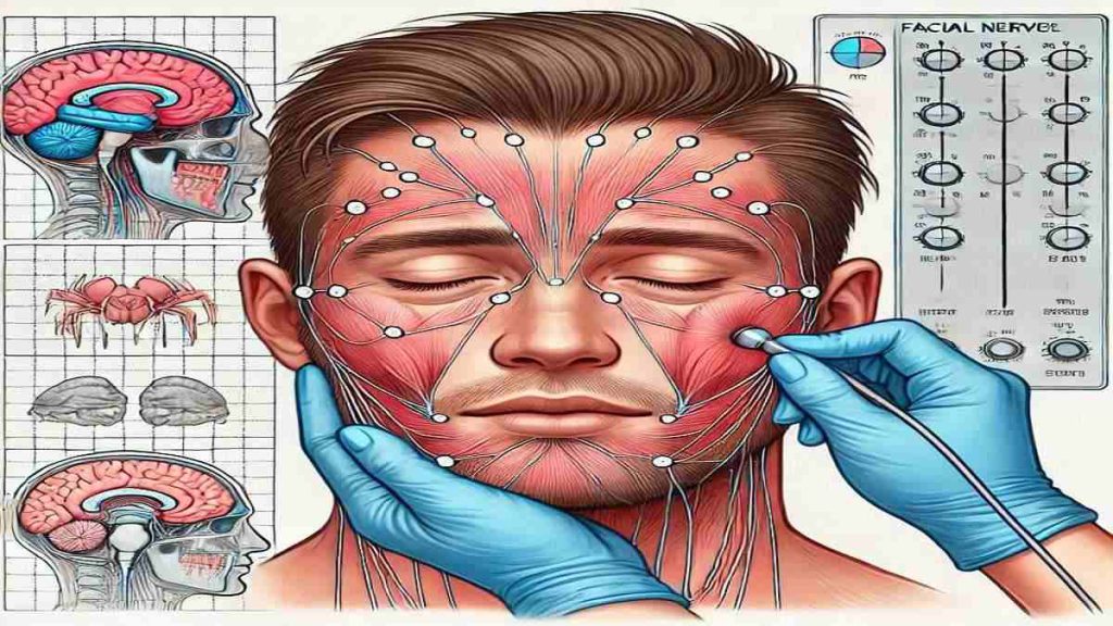 نوار عصب صورت برای تشخیص فلج بل