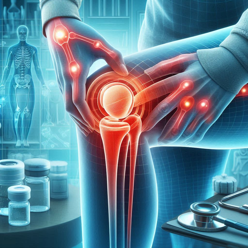 پزشک متخصص در حال درمان بورسیت بیمار است پزشک متخصص در حال درمان بورسیت بیمار است