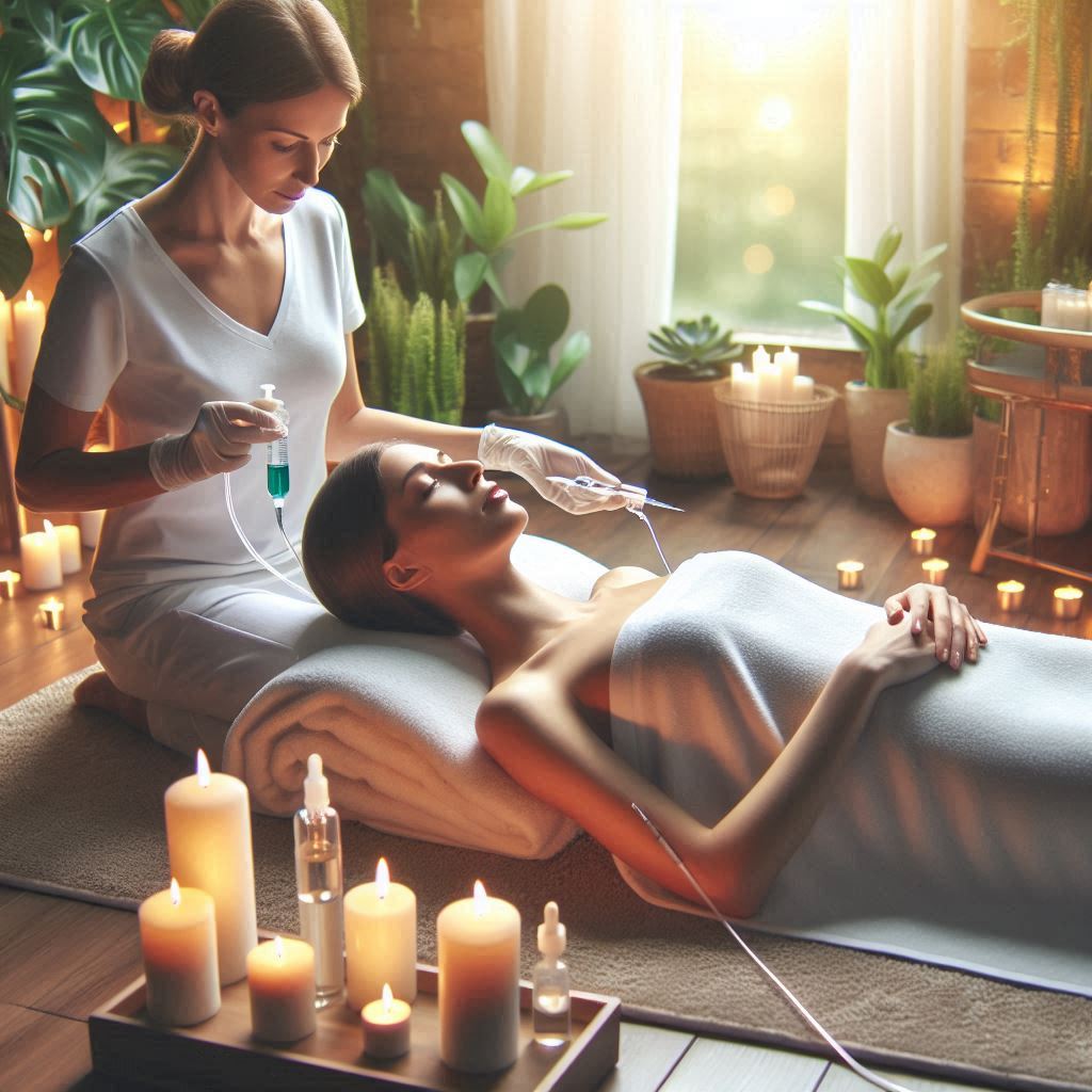 پزشک متخصص در حال مشاوره تفاوت پی آر پی و اوزون تراپی می باشد پزشک متخصص در حال مشاوره تفاوت پی آر پی و اوزون تراپی می باشد