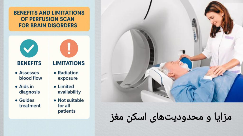پرفیوژن مغز بیمار توسط متخصص ماهر بررسی می شود.