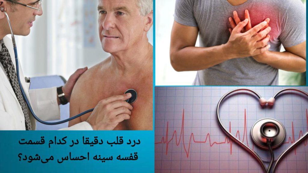 پاسخ به سوال درد قلب دقیقا کجاست  توسط پزشک