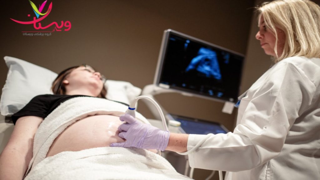 هزینه و تعرفه اکو قلب جنین خانم باردار در حال دریافت خدمات اکو قلب جنین